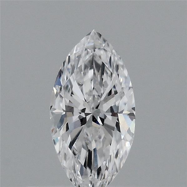 0.47 Carat Marquise Shaped, Excellent Cut, D Color, VVS2 Clarity, IGI Certified Lab Grown Diamond