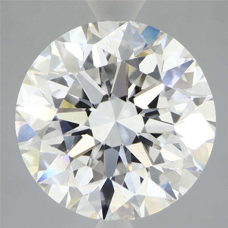 4.99 Carat Round Shaped, Excellent Cut, F Color, VVS2 Clarity, IGI Certified Lab Grown Diamond