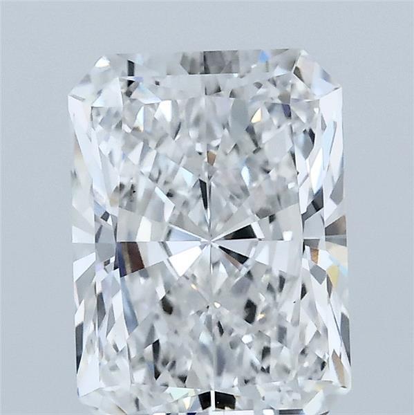 2.08 Carat Radiant Shaped, Excellent Cut, E Color, VVS2 Clarity, IGI Certified Lab Grown Diamond