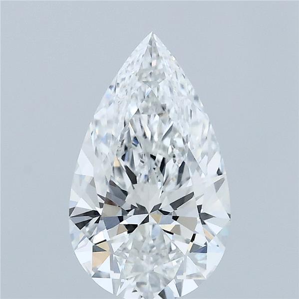 1.55 Carat Pear Shaped, Ideal Cut, E Color, VVS1 Clarity, IGI Certified Lab Grown Diamond