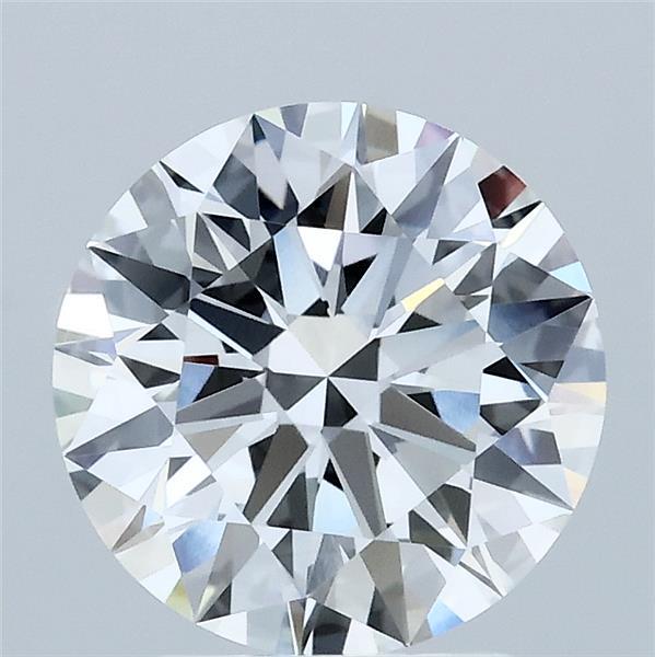 2.10 Carat Round Shaped, Ideal Cut, E Color, VVS2 Clarity, IGI Certified Lab Grown Diamond