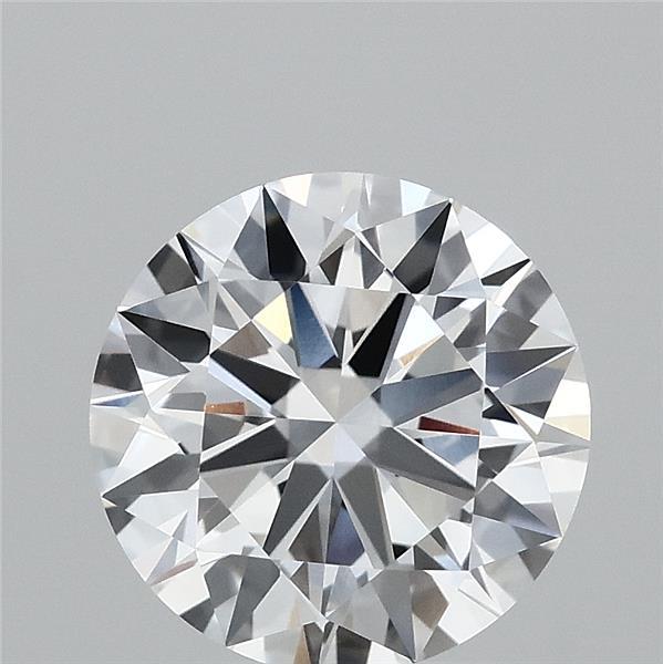 2.03 Carat Round Shaped, Very Good Cut, E Color, VVS1 Clarity, GIA Certified Lab Grown Diamond