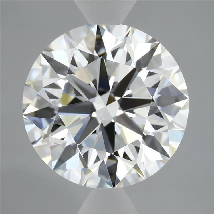 3.75 Carat Round Shaped, Ideal Cut, F Color, VVS2 Clarity, IGI Certified Lab Grown Diamond