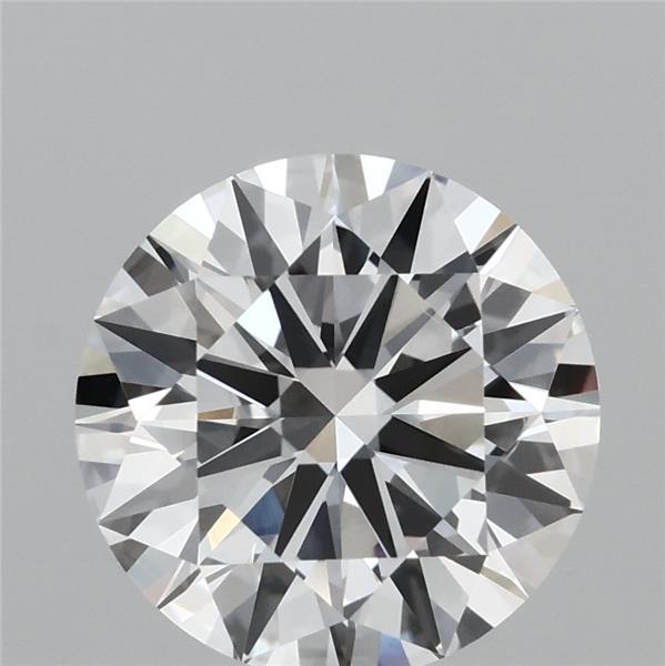 3.00 Carat Round Shaped, Excellent Cut, D Color, VVS1 Clarity, IGI Certified Lab Grown Diamond
