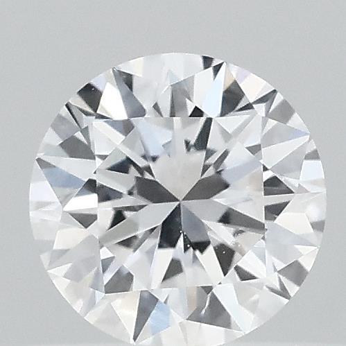 0.39 Carat Round Shaped, Excellent Cut, D Color, VS1 Clarity, IGI Certified Lab Grown Diamond