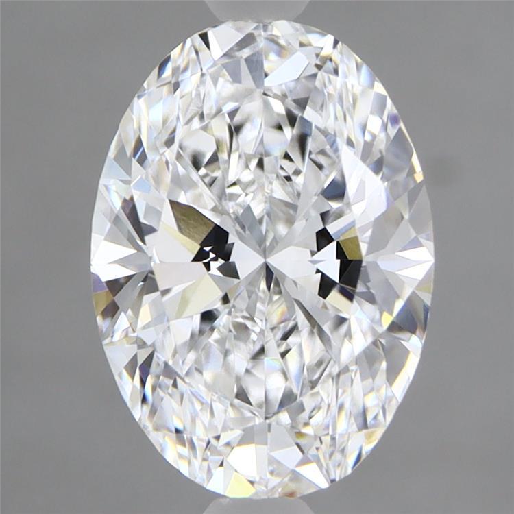 2.19 Carat Oval Shaped, Ideal Cut, D Color, VVS2 Clarity, IGI Certified Lab Grown Diamond