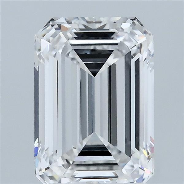 2.09 Carat Emerald Shaped, Ideal Cut, E Color, VVS1 Clarity, IGI Certified Lab Grown Diamond