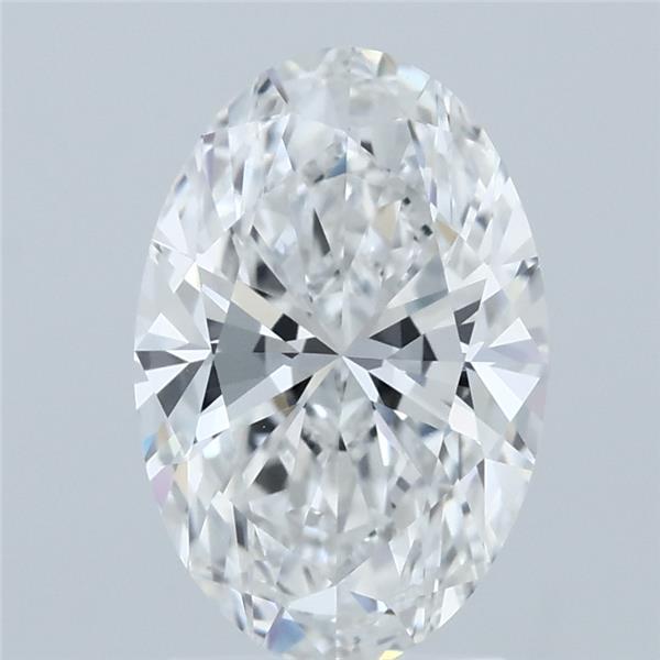 2.09 Carat Oval Shaped, Ideal Cut, E Color, IF Clarity, IGI Certified Lab Grown Diamond