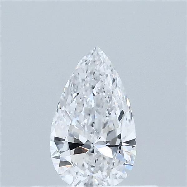 0.35 Carat Pear Shaped, Excellent Cut, D Color, VVS2 Clarity, IGI Certified Lab Grown Diamond