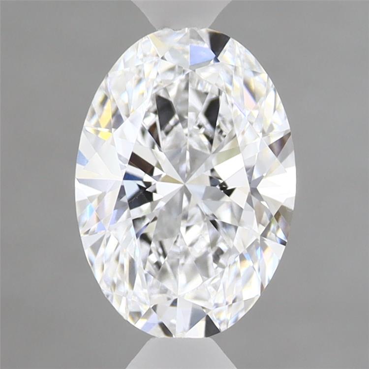 1.50 Carat Oval Shaped, Ideal Cut, D Color, VVS2 Clarity, IGI Certified Lab Grown Diamond