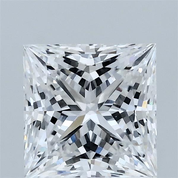 1.60 Carat Princess Shaped, Ideal Cut, E Color, VVS2 Clarity, IGI Certified Lab Grown Diamond