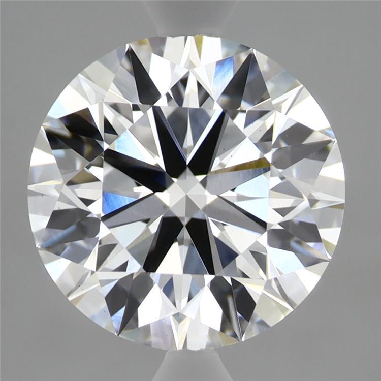3.10 Carat Round Shaped, Ideal Cut, E Color, VS2 Clarity, IGI Certified Lab Grown Diamond