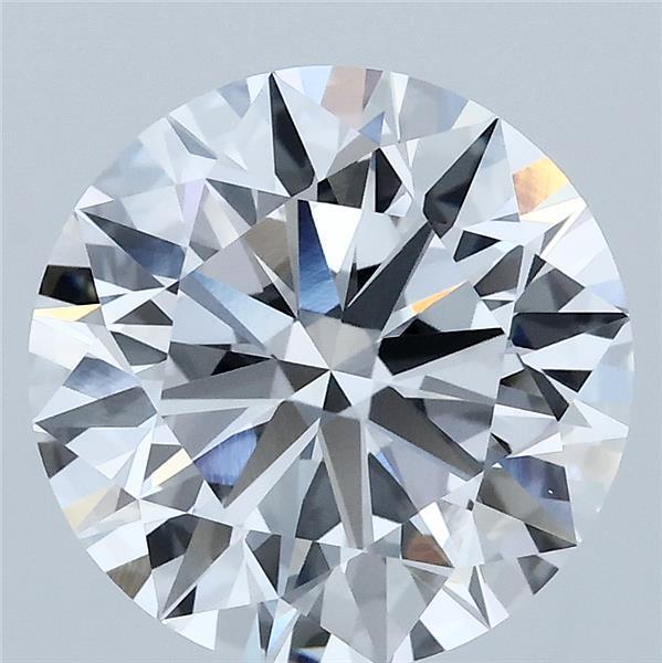 4.00 Carat Round Shaped, Excellent Cut, D Color, VS1 Clarity, IGI Certified Lab Grown Diamond