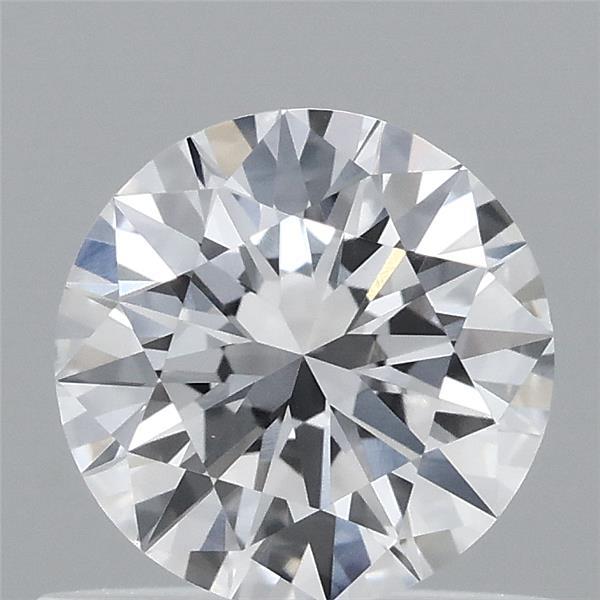 0.62 Carat Round Shaped, Excellent Cut, D Color, VVS2 Clarity, IGI Certified Lab Grown Diamond