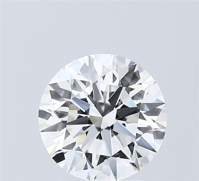2.04 Carat Round Shaped, Ideal Cut, D Color, VVS2 Clarity, IGI Certified Lab Grown Diamond