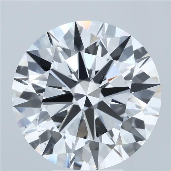 7.05 Carat Round Shaped, Ideal Cut, E Color, VS1 Clarity, IGI Certified Lab Grown Diamond