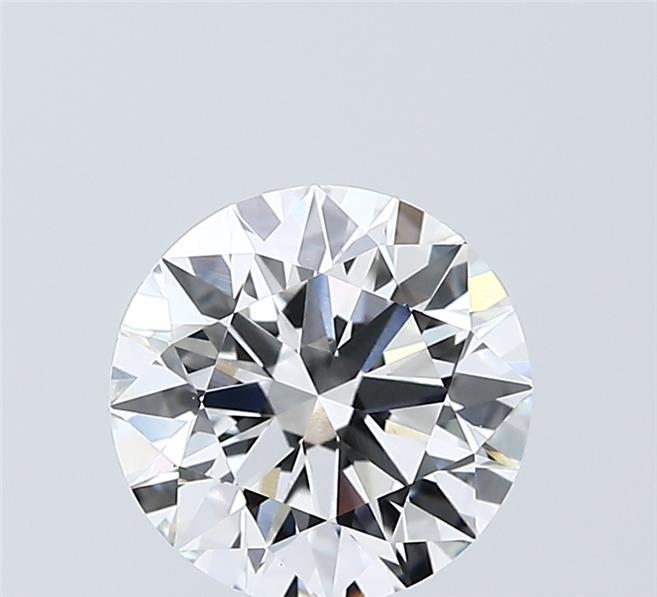 2.01 Carat Round Shaped, Ideal Cut, E Color, VVS2 Clarity, IGI Certified Lab Grown Diamond