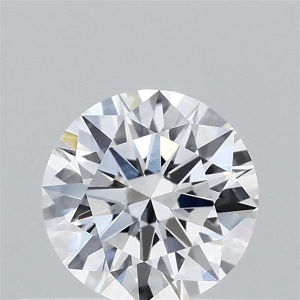 0.42 Carat Round Shaped, Excellent Cut, D Color, VVS2 Clarity, IGI Certified Lab Grown Diamond