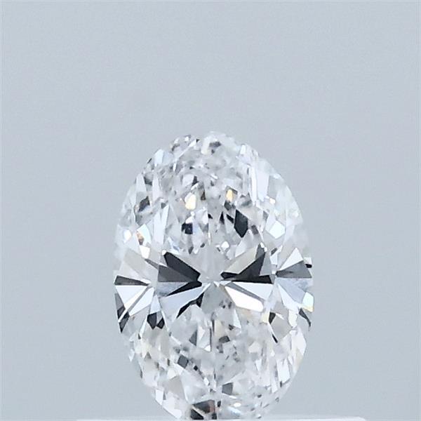 0.38 Carat Oval Shaped, Ideal Cut, D Color, VVS2 Clarity, IGI Certified Lab Grown Diamond