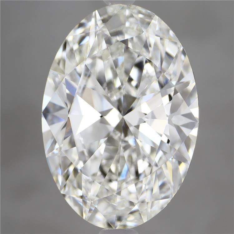7.04 Carat Oval Shaped, Ideal Cut, F Color, VVS2 Clarity, IGI Certified Lab Grown Diamond