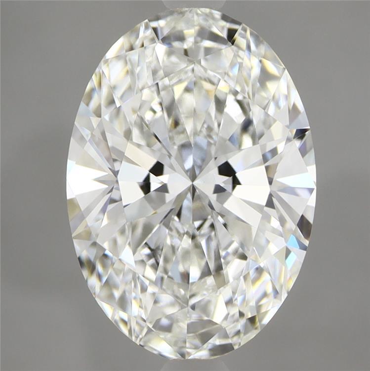 3.30 Carat Oval Shaped, Ideal Cut, D Color, VVS2 Clarity, IGI Certified Lab Grown Diamond