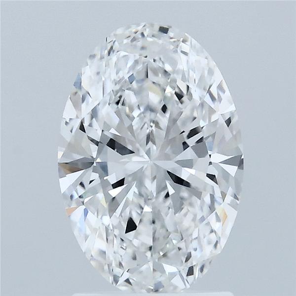 1.83 Carat Oval Shaped, Ideal Cut, D Color, VVS2 Clarity, IGI Certified Lab Grown Diamond