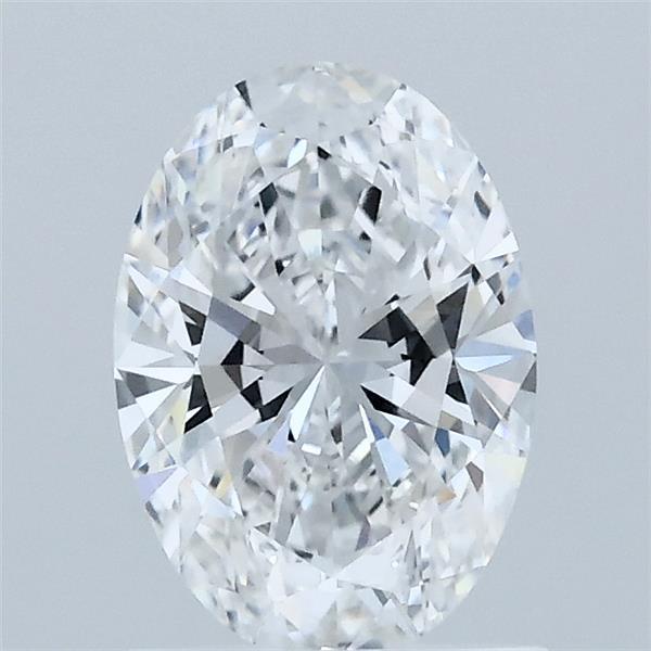1.09 Carat Oval Shaped, Ideal Cut, D Color, VVS2 Clarity, IGI Certified Lab Grown Diamond