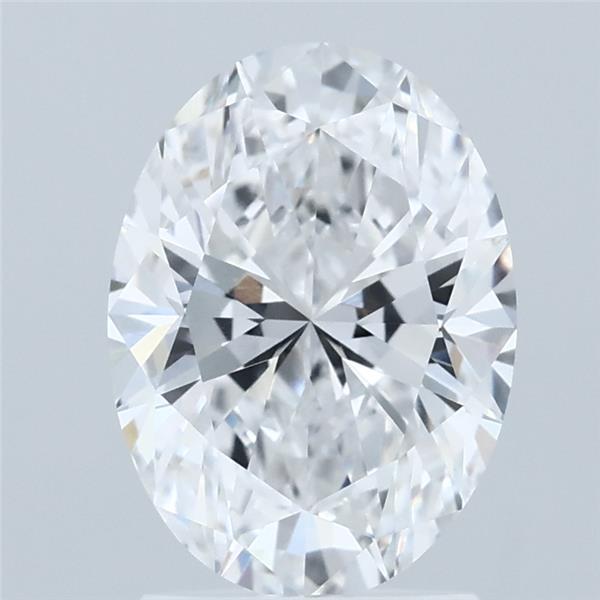 2.01 Carat Oval Shaped, Ideal Cut, D Color, VVS1 Clarity, IGI Certified Lab Grown Diamond