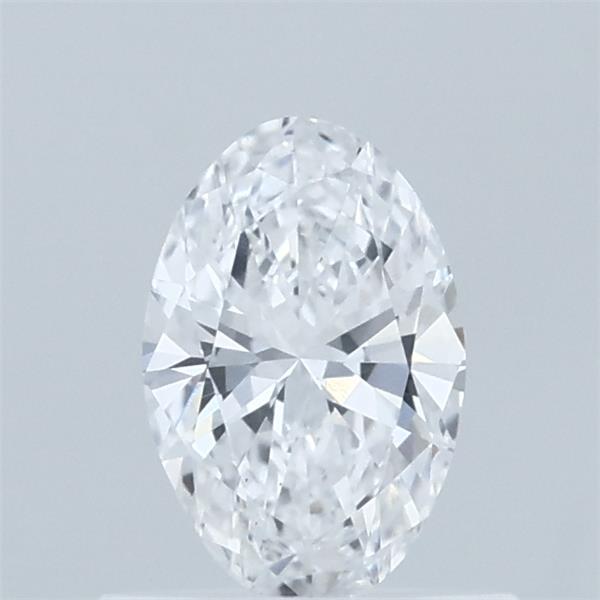 0.54 Carat Oval Shaped, Ideal Cut, D Color, VVS2 Clarity, IGI Certified Lab Grown Diamond