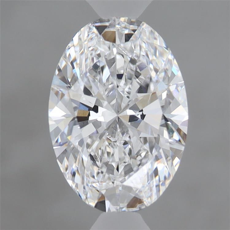 1.50 Carat Oval Shaped, Ideal Cut, D Color, VVS2 Clarity, IGI Certified Lab Grown Diamond