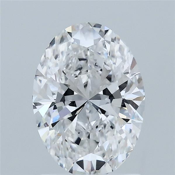 1.53 Carat Oval Shaped, Ideal Cut, D Color, VVS2 Clarity, IGI Certified Lab Grown Diamond