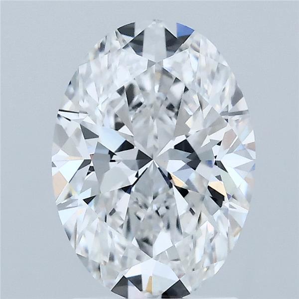 2.09 Carat Oval Shaped, Ideal Cut, E Color, VVS2 Clarity, IGI Certified Lab Grown Diamond