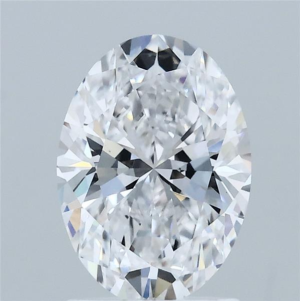 1.58 Carat Oval Shaped, Ideal Cut, D Color, VVS2 Clarity, IGI Certified Lab Grown Diamond