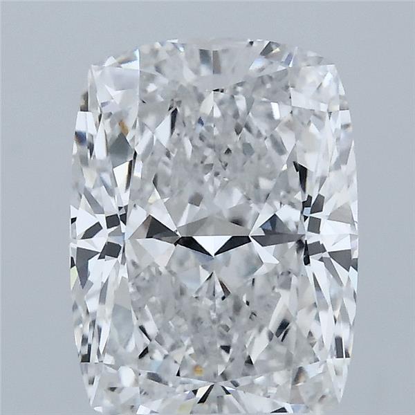 3.01 Carat Cushion Shaped, Ideal Cut, D Color, VVS2 Clarity, IGI Certified Lab Grown Diamond