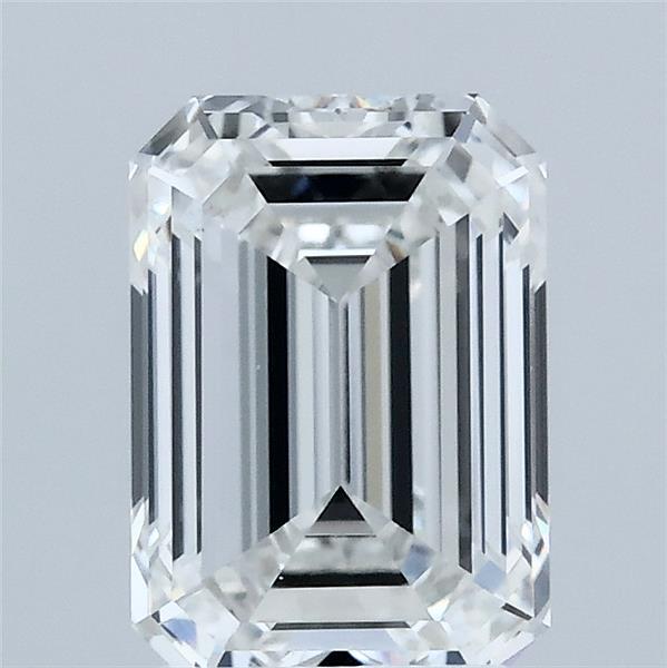 2.03 Carat Emerald Shaped, Ideal Cut, E Color, VS1 Clarity, IGI Certified Lab Grown Diamond