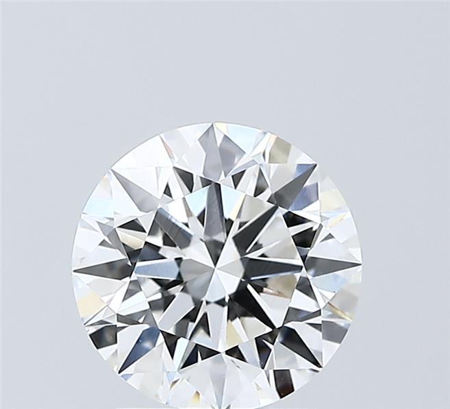 2.03 Carat Round Shaped, Ideal Cut, E Color, VVS2 Clarity, IGI Certified Lab Grown Diamond