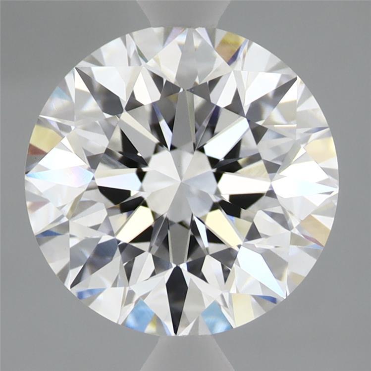 3.19 Carat Round Shaped, Excellent Cut, D Color, VVS2 Clarity, IGI Certified Lab Grown Diamond