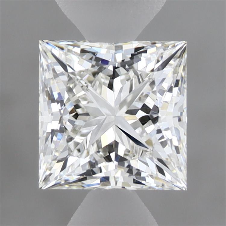 1.32 Carat Princess Shaped, Ideal Cut, F Color, VVS2 Clarity, IGI Certified Lab Grown Diamond