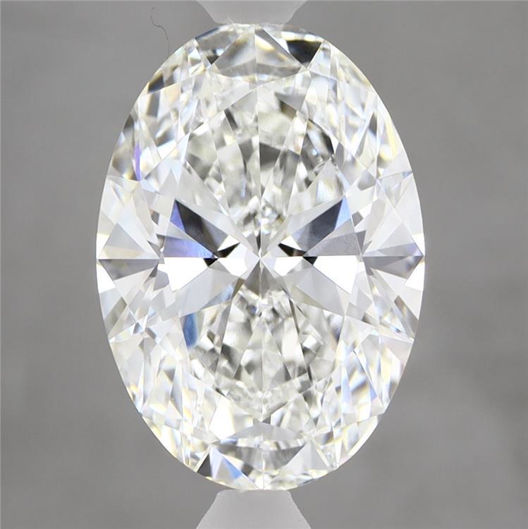 3.53 Carat Oval Shaped, Ideal Cut, F Color, VVS2 Clarity, IGI Certified Lab Grown Diamond
