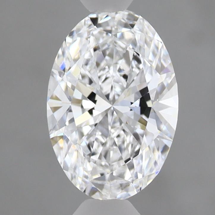 0.97 Carat Oval Shaped, Ideal Cut, D Color, VS1 Clarity, IGI Certified Lab Grown Diamond