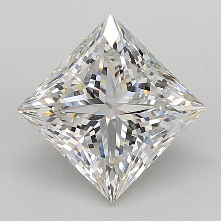 4.06 Carat Princess Shaped, Ideal Cut, G Color, VS2 Clarity, IGI Certified Lab Grown Diamond