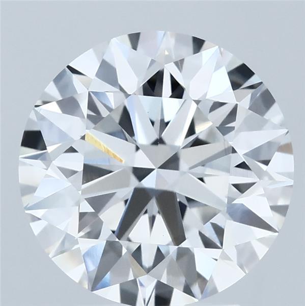 3.50 Carat Round Shaped, Ideal Cut, E Color, VVS2 Clarity, IGI Certified Lab Grown Diamond