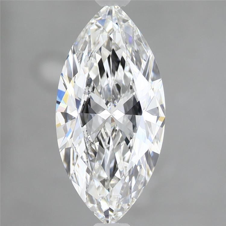 1.45 Carat Marquise Shaped, Excellent Cut, E Color, VVS2 Clarity, IGI Certified Lab Grown Diamond