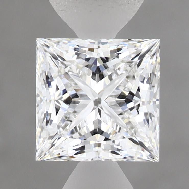 1.35 Carat Princess Shaped, Ideal Cut, D Color, VVS1 Clarity, IGI Certified Lab Grown Diamond
