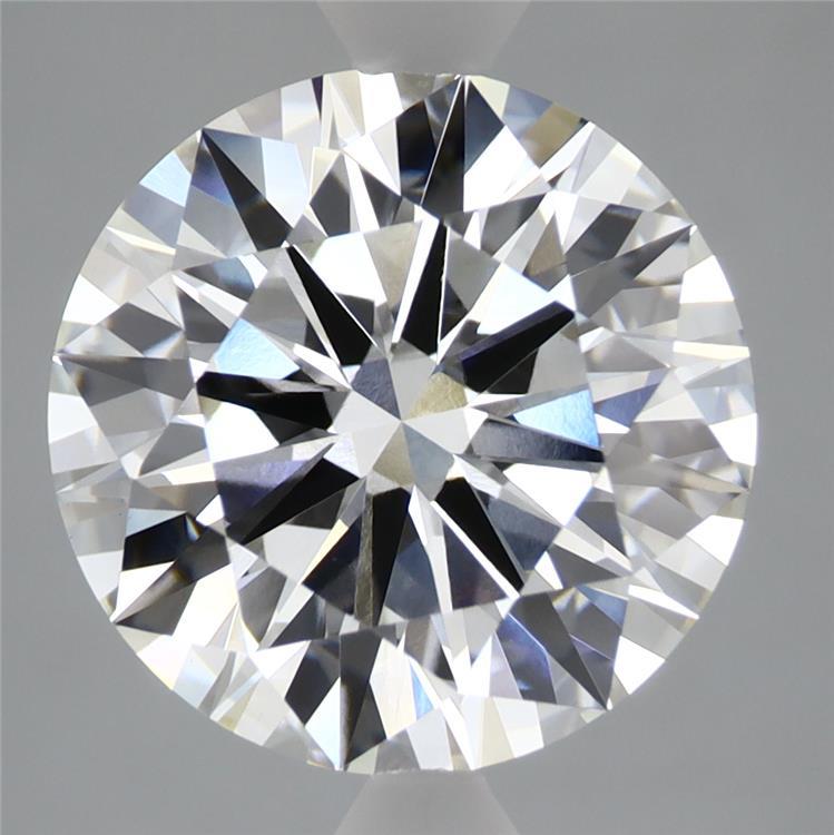 4.54 Carat Round Shaped, Ideal Cut, F Color, VVS2 Clarity, IGI Certified Lab Grown Diamond