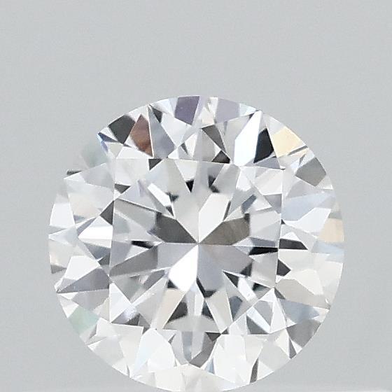 0.38 Carat Round Shaped, Very Good Cut, D Color, VVS2 Clarity, IGI Certified Lab Grown Diamond