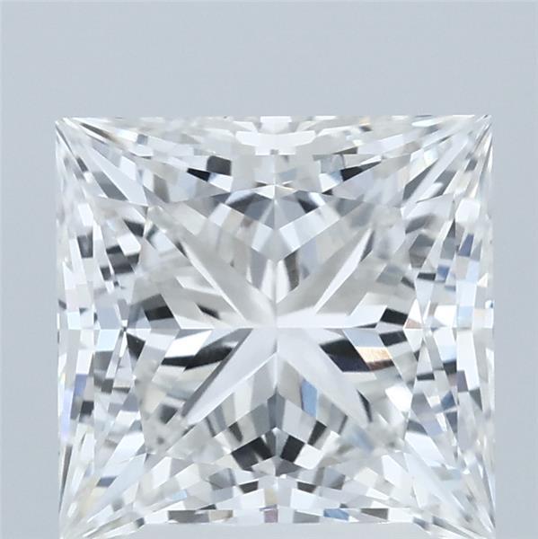 3.01 Carat Princess Shaped, Ideal Cut, F Color, VS1 Clarity, IGI Certified Lab Grown Diamond