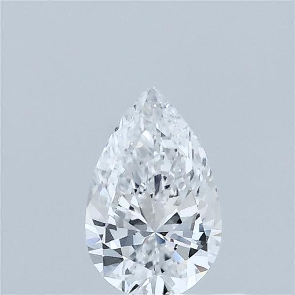 0.34 Carat Pear Shaped, Ideal Cut, D Color, VVS2 Clarity, IGI Certified Lab Grown Diamond