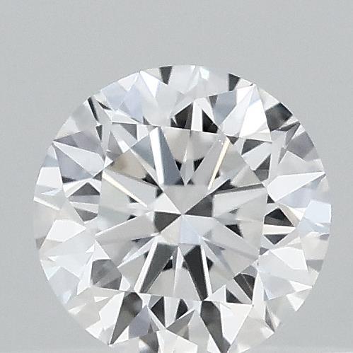 0.38 Carat Round Shaped, Very Good Cut, D Color, VVS2 Clarity, IGI Certified Lab Grown Diamond