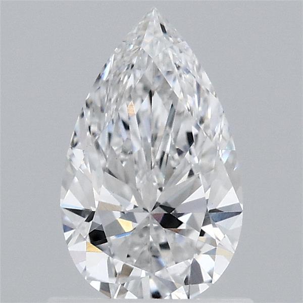 0.91 Carat Pear Shaped, Ideal Cut, E Color, VS1 Clarity, IGI Certified Lab Grown Diamond